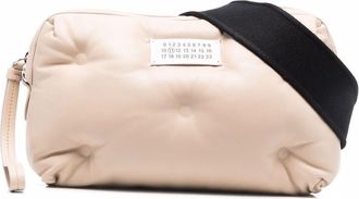 Maison Margiela Glam Slam camera bag - unisex - Calf Leather/Polyester/Lamb Skin - OS - Neutrals