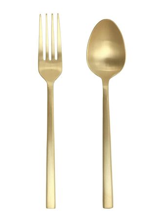 Fortessa Arezzo 2 Piece Serving Set, Boxed