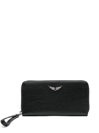 Zadig&Voltaire Portemonnee met logodetail - Zwart