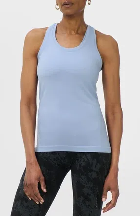 Sweaty Betty Athlete Seamless Performance Tank in Laguna Blue at Nordstrom, Size X-Large