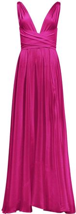 Azeeza Cirrus silk gown - women - Silk Charmeuse - S - Pink