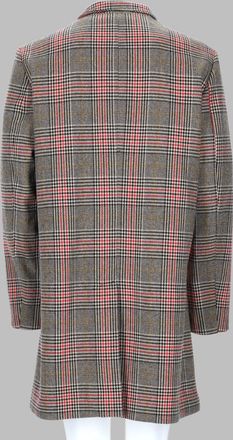 Brian Dales Wool Coat - Multicolor