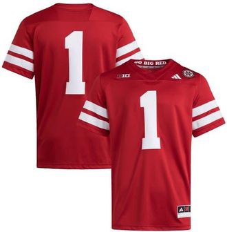 adidas Mens adidas 1 Scarlet Nebraska Huskers Premier Jersey at Nordstrom, Size Xx-Large