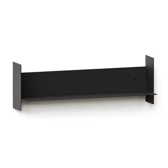Tiptoe PLI Wandregal, 15 x 60 cm, graphit black