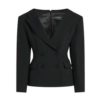 Karl Lagerfeld Blazer Studio Spalle Larghe - - Jackets - Donna - Nero - S