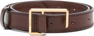 Zadig&Voltaire La Cecilia leather belt - women - Calf Leather - 2 - Brown