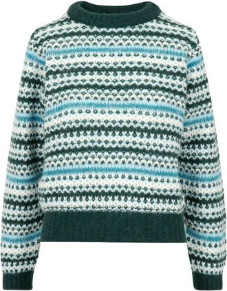Roy Rogers Trui met ronde hals - Dames - Ronde hals truien - Veelkleurig - L - Truien & Vesten