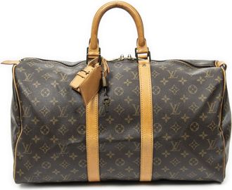 Louis Vuitton Pre-owned Womens Keepall 45 Travel Bag - Brown - One Size