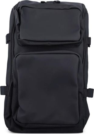 Rains Trail Cargo backpack - men - Polyester/Polyurethane/Mesh - One Size - Black