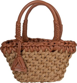 Alanui Neutrale Kleine Tote Tas - Dames - Handtassen - Bruin - ONE Size - Tassen