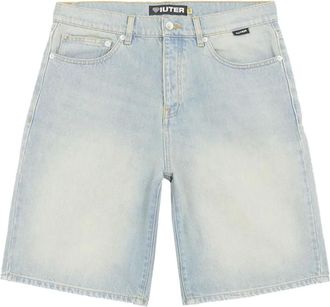 Iuter Iuter, Heren, Korte broeken, Blauw, Maat: W33 Denim