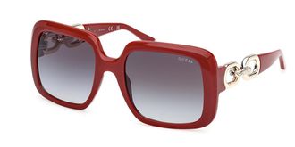 Guess GU00161 66B Womens Sunglasses Red Size 56