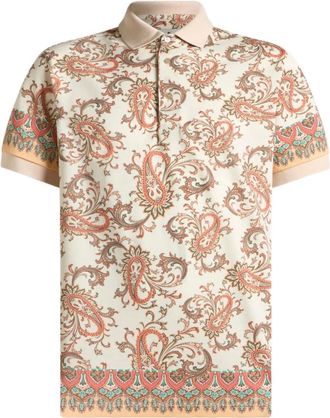 Etro Polo con stampa - Toni neutri
