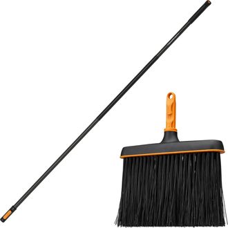 OEM Cepillo Fiskars Oneclick Con Cabezal Estrecho Para Pelo Largo De 27 Cm + Mango De 161 Cm