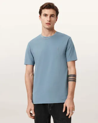 AllSaints Brace Brushed Cotton Crew Neck T-Shirt