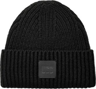 UGG Berretto Chunky Rib - - Accessories - Uomo - Nero - ONE SIZE