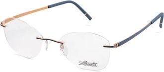 Silhouette Momentum 5529 Optical Frame - Dames - Brillen - Blauw - 53 MM - Accessoires