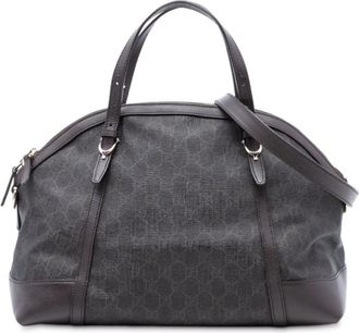 Gucci Pre-owned Gucci Large GG Supreme Nice Dome Satchel Ladies 309614 002058