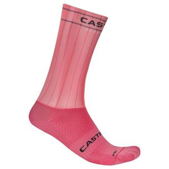 Castelli Fast Feet 4 Sock Velosocken - Unisex | rosa
