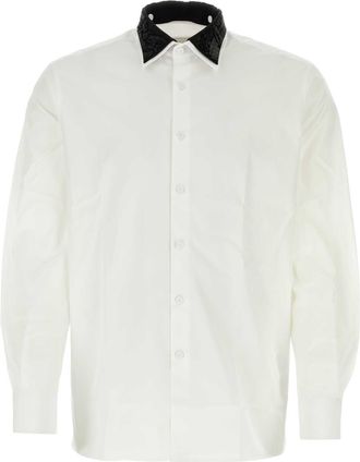 Prada White Poplin Shirt