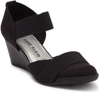Anne Klein Tulsi Wedge Heel in Black at Nordstrom Rack, Size 9.5