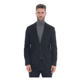 HUGO BOSS Hombre, Chaquetas, Azul, Talla: L