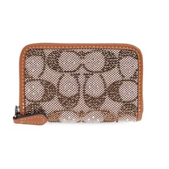 Coach Wallets & Cardholders, female, Brown, Size: ONE SIZE Monogram wallet