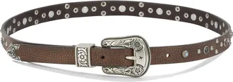 Golden Goose Gouden gans Lace lederen riem
