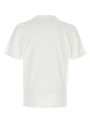 Maison Kitsun&eacute; Pm00107kj7026 P100 White Cotton T-Shirt T-shirts And Polos