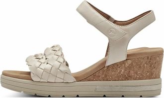 Tamaris Klassieke sandaal - Dames - Schoenen - Beige - Maat: 37 EU