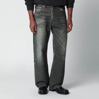 Our Legacy Black Jeans With Aurora Print