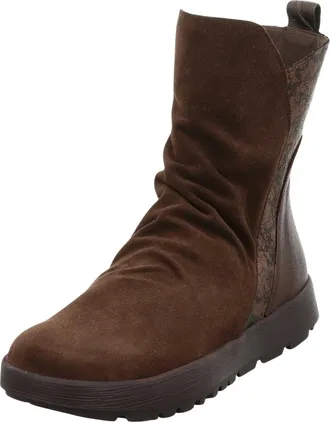 Think Enkelboot - Dames - Schoenen - Bruin - Maat: 42 EU Leer