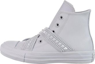 Converse (WMNS) Converse Chuck Taylor All Star Punk Strap High Top Pure Platinum 562431C