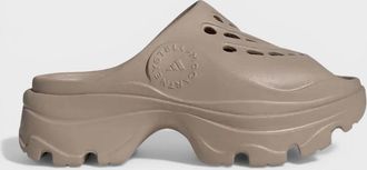 Stella McCartney Womens Adidas Clog Trace Khaki - Tan - Size: 7