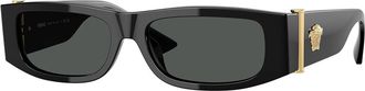 Versace VE4476U GB1/87 Mens Sunglasses Black Size 55