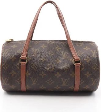 Louis Vuitton Pre-owned Handbags, female, Brown, Size: ONE SIZE Pre-owned Canvas handbags