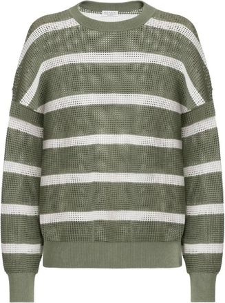Brunello Cucinelli Mujer, Jerseys, Verde, Talla: M