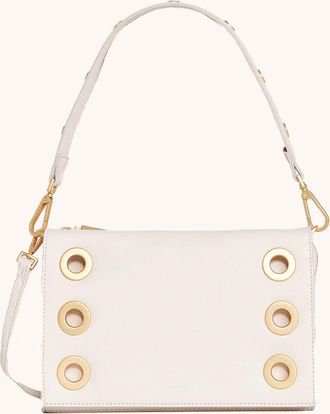 Hammitt Hammitt Montana Clutch Calla Lily White Brushed Gold Sml