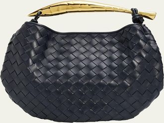 Bottega Veneta Sardine Leather Top-Handle Bag