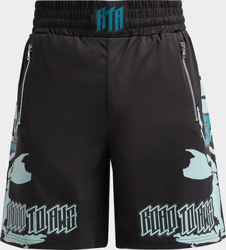 Rta Men & apos;s Chaparral Udo Elasticized Boxing Shorts