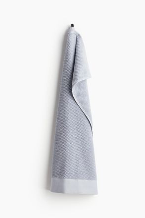 H&M Handtuch aus Baumwollfrottee - Blue