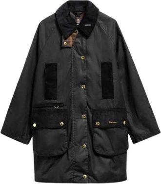 Barbour Jassen, Dames, Zwart, XS, Katoen, Modern Beaufort Trench
