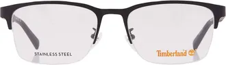 Timberland Demo Rectangular Mens Eyeglasses TB1841-H 002 56
