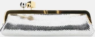 Jacquemus Silver Salon clutch