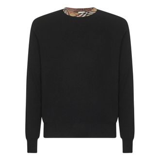 Burberry Heren, Truien, Zwart, Maat: XL Wol