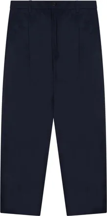Department Five Navy Blue Relaxed Trousers