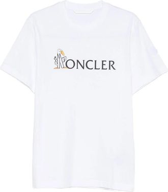 Moncler Logo-print Short-sleeve T-shirt