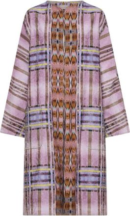 Pierre-Louis Mascia Ricordo Kimono - Dames - Kimonos - Roze - L/Xl - Katoen - Overhemden