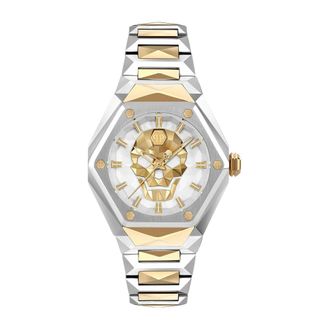 Philipp Plein The $Kull Spikes Lady - Dames - Horloges - Geel - ONE Size - Accessoires