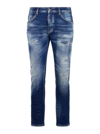 Dsquared2 Blue Distressed Jeans
